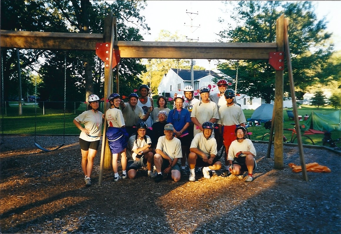 Team Arrowhead, David's friends. July 23 to July 29 Cedar Falls, Iowa to Largo, Indiana